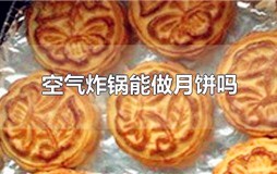 空气炸锅能不能做月饼