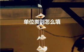 单位类别怎么填（“单位类型”如何填写）