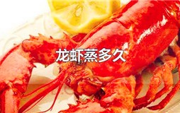 龙虾蒸多久