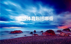 竞技体育包括哪些（竞技体育项目分类有哪些）