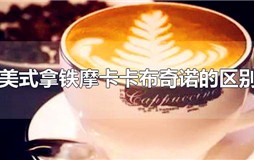 美式拿铁摩卡卡布奇诺的区别