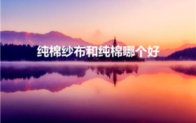 纯棉纱布和纯棉哪个好（婴儿汗巾是纯棉好还是纱布好）