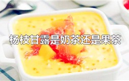 杨枝甘露属于奶茶吗？杨枝甘露属于果茶还是奶茶