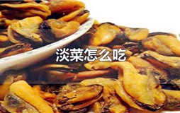 淡菜怎么吃