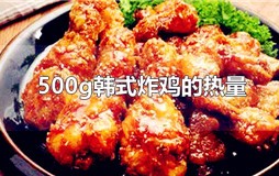 500g韩式炸鸡的热量 500g炸鸡有多少热量