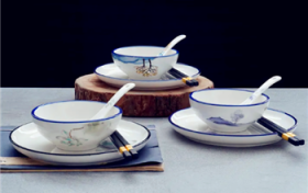 釉上彩餐具不高温安全不图3