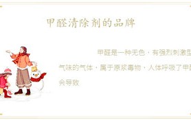甲醛去除剂品牌
