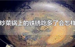 炒菜锅上的铁锈吃多了会怎样 炒锅有锈吃了有影响吗