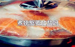 清水煮螃蟹要放盐吗 蒸螃蟹放盐不
