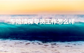 车险续保专员工作怎么样（做车险续保员有前途吗）