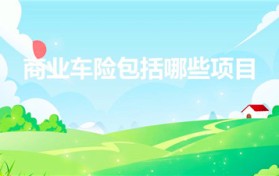 商业车险包括哪些项目（车险商业险包括哪些）