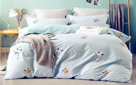 床单被罩是多少支是性价比高的图1