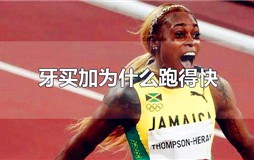 牙买加为什么跑得快