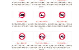 道路交通标记线大全 10分钟学会从此不违章？一个圈两个叉是什么交通信号？