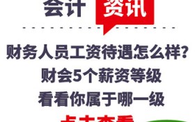 财务人员工资(财务人员工资一般多少)