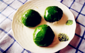 青团买回家生吃或是怎么做图2