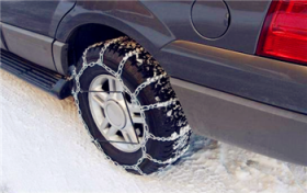 下雪天车子轮胎上装的什么图1